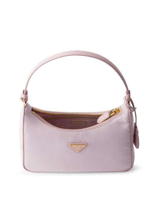 Borsa A Spalla Re-Edition Mini 2005 di Prada in Purple