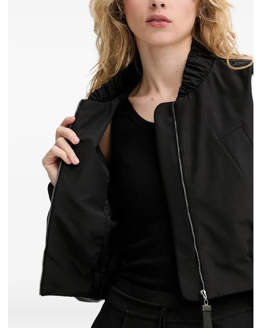 MMC Studio Black Zip Bomber Jacket