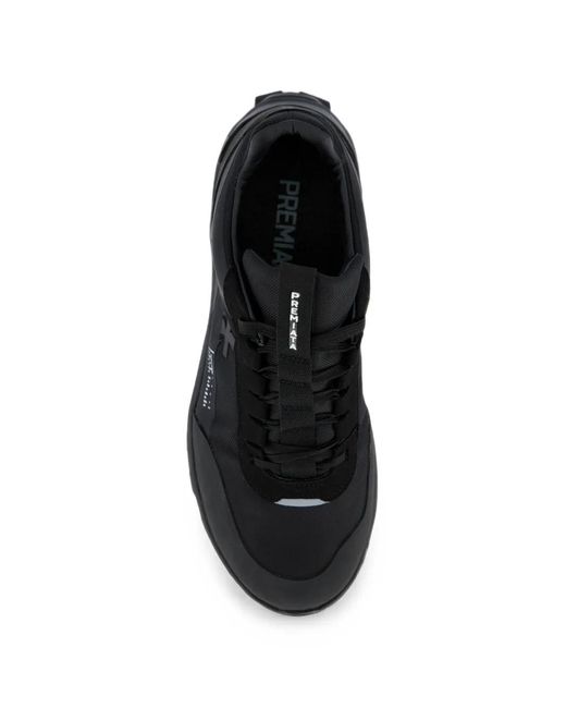 Premiata Black Devin 433 Sneakers for men