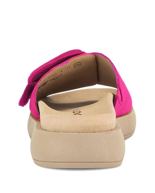 Gabor Pink Adios Flat Sandals