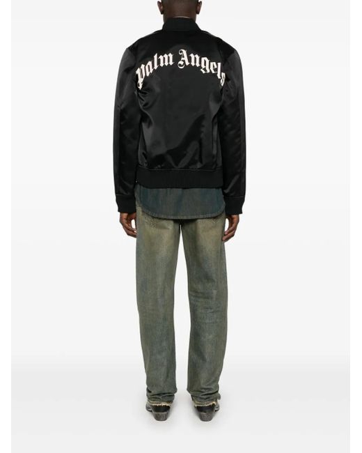 Palm Angels Black Jackets for men