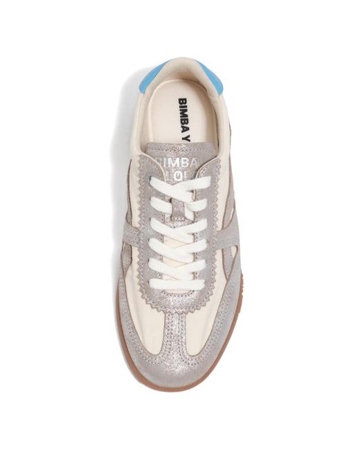 Bimba Y Lola White 13 16 Lace-Up Fastening Sneakers