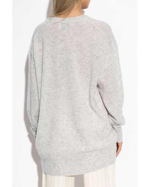 Isabel Marant White Sweater 'Larana'