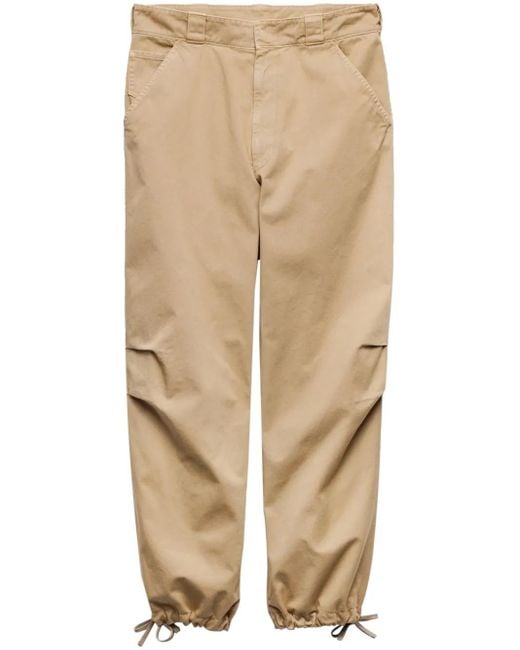 メンズ Prada コットンパンツ Natural
