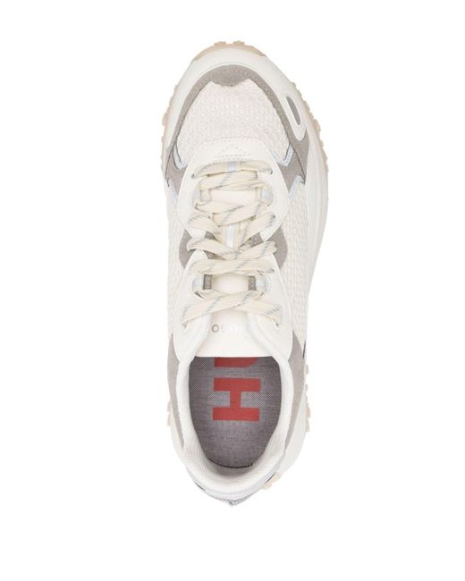HUGO Sneakers mit Mesh-Einsatz in White für Herren