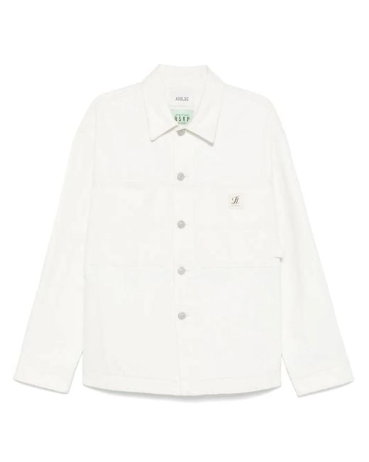 Agolde White X Rsvp Gallery Erving Jacket for men