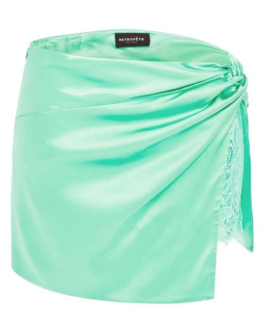 retroféte Green Reeve Mini Skirt