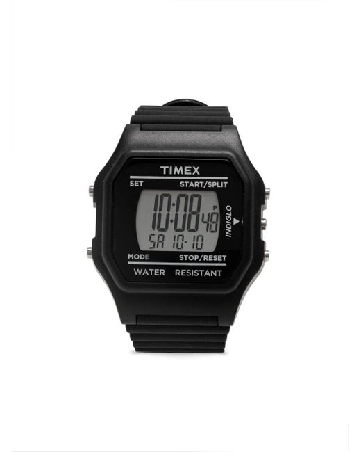Orologio Classic Digital 55mm di Timex in Black da Uomo