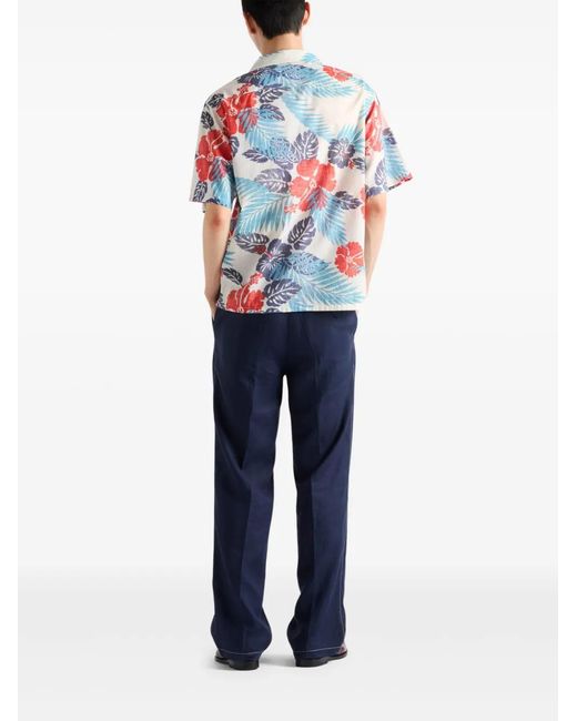 Prada Blue Shirts for men