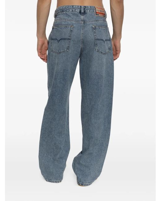 DIESEL Blue 2001 D-Macro Jeans for men