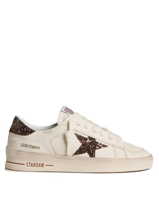 Golden Goose Deluxe Brand Natural Sneakers mit Schnürung