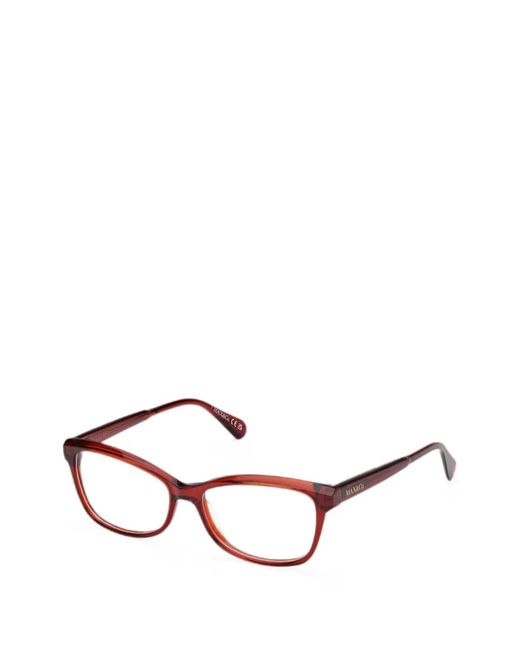 MAX&Co. Red Cat-Eye Frame Glasses