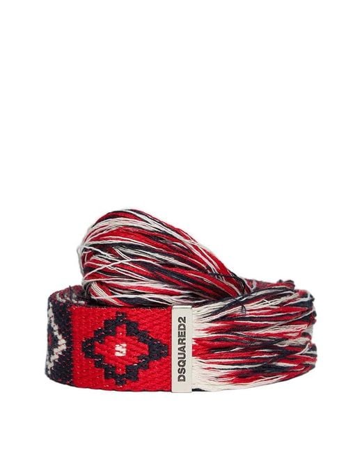 DSquared² Red Rock Your Road Belt