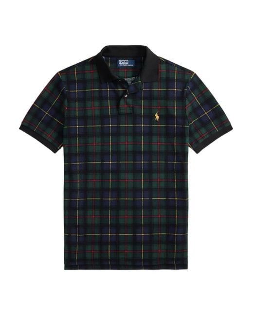 メンズ Polo Ralph Lauren チェック ポロシャツ Black