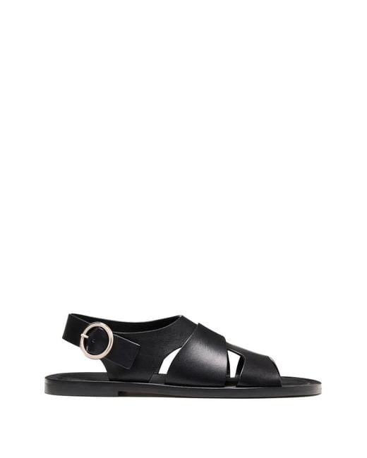 Proenza Schouler White Capri Caged Sandals
