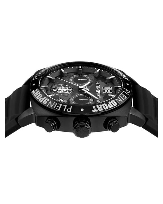 Philipp Plein Black Wildcat Chronograph 44Mm for men