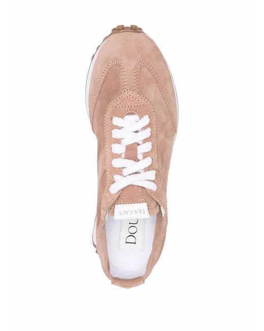 Baskets À Patch Logo Doucal's en coloris Pink