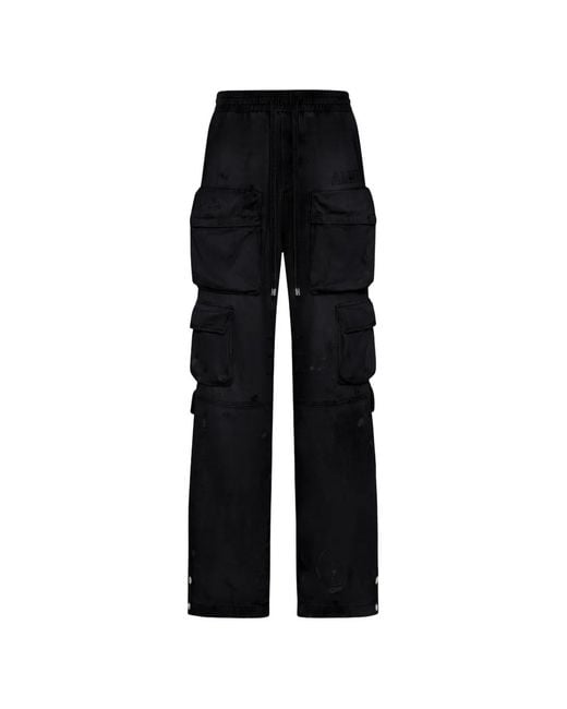 Amiri Black Wide Jeans for men