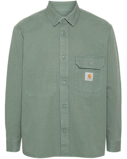 Carhartt Green Reno Shirt Jacket for men
