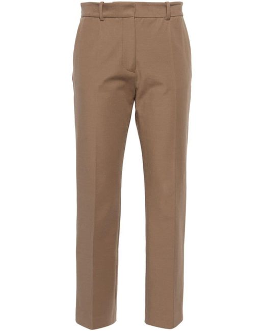 Joseph Natural Toile Coleman Cropped Trousers