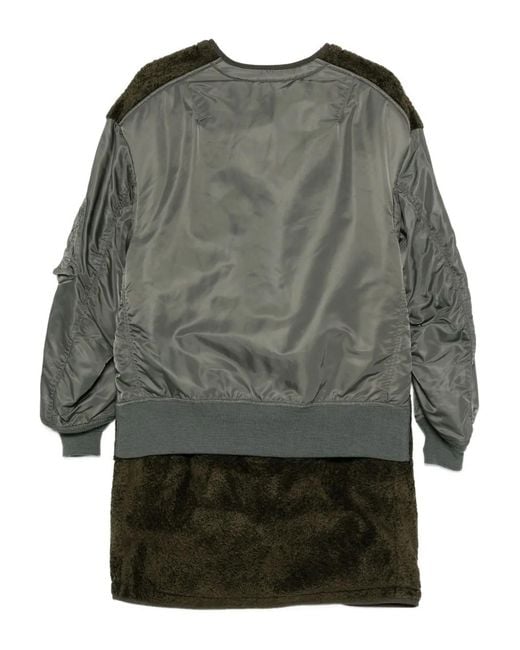 Junya Watanabe Green Panelled Jacket