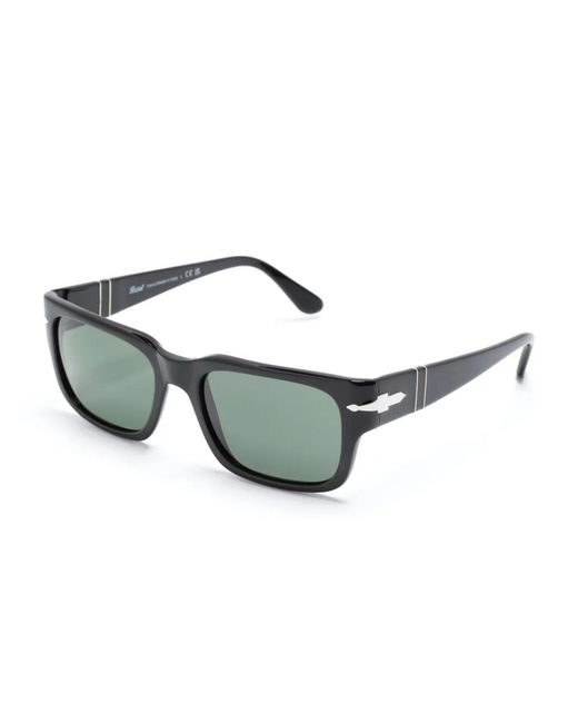 Persol Green Square-Frame Tinted Sunglasses for men