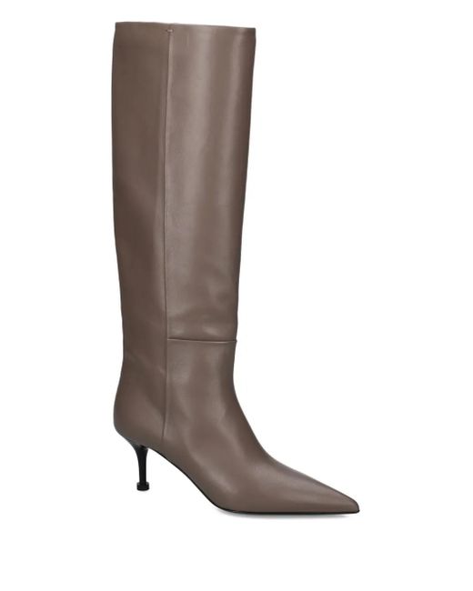 Premiata Brown 65Mm Knee-High Boots