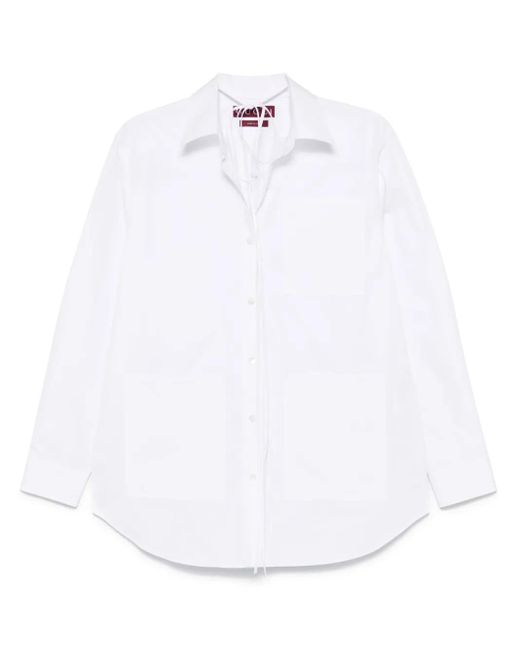 Gucci White Cotton Shirt