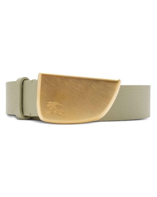 Cinturón Shield Burberry de color Natural