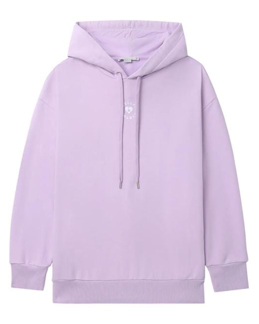 Stella McCartney Purple Lovestruck Hoodie