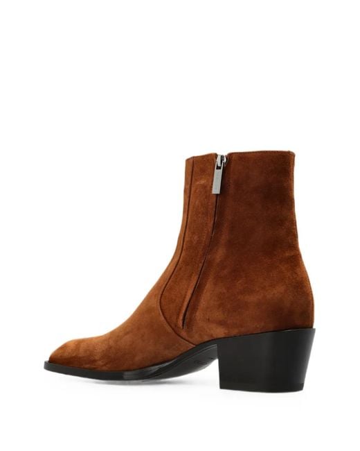 Jimmy Choo Brown Wilder Ankle Boots for men