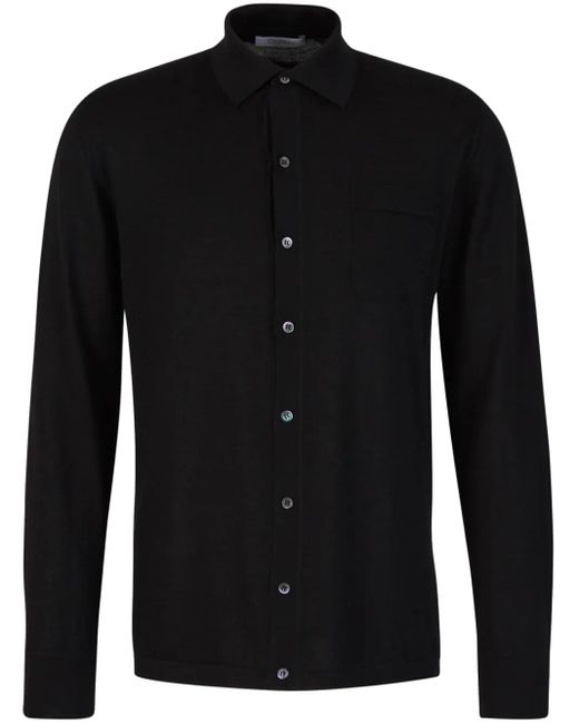 Cruciani Klassisches Hemd in Black für Herren