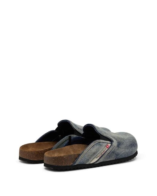 DIESEL Gray Sandals for men