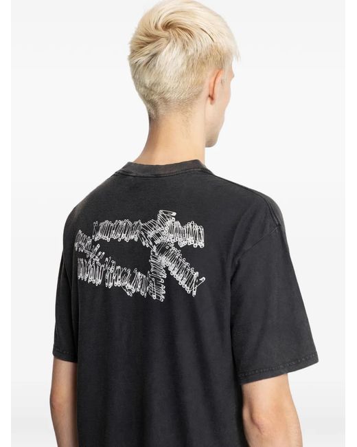 44 Label Group Black Jersey T-Shirt