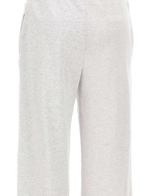 Entire studios White Drawstring Straight-Leg Trousers