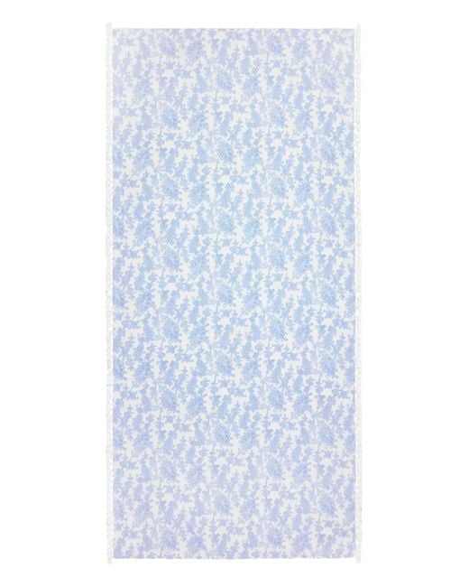 Heidi Klein Blue Playa Paraiso Paisley-Print Sarong