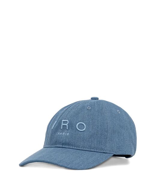 IRO Blue Denim Logo Cap