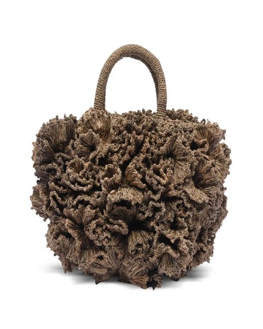 Borsa Tote Coral di IBELIV in Brown