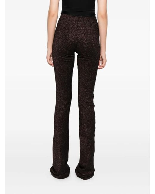 OTTOLINGER Black Glitter-Effect Trousers