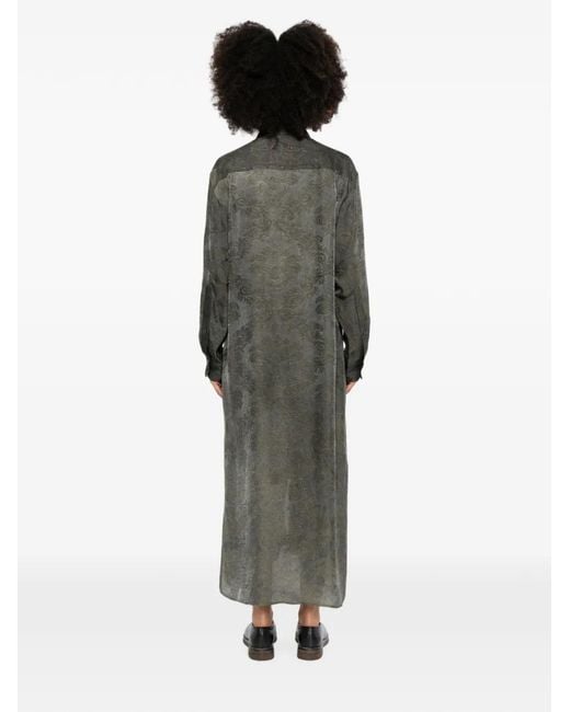 Uma Wang Gray Amare Dress