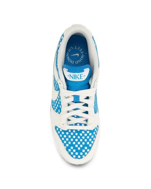 Nike Blue Dunk Low Sneakers