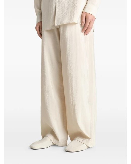 Lemaire White Outdoor Slippers for men