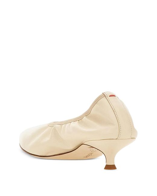 Aeyde Natural 30Mm Hermia Heeled Pumps