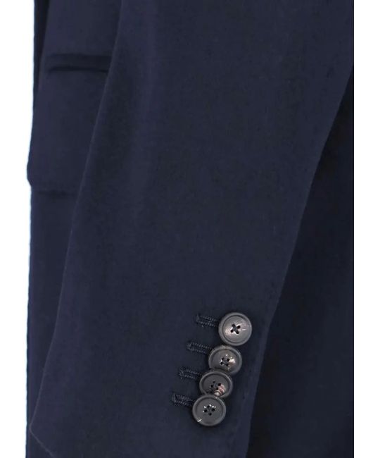 Tagliatore Blue Double-Breasted Blazer