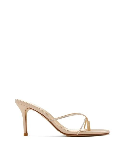 Femme LA White 85Mm Sicilian Heeled Sandals
