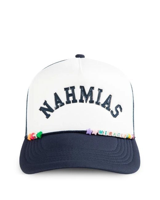 NAHMIAS Baseballkappe Mit Mesh-Einsatz in Blue für Herren