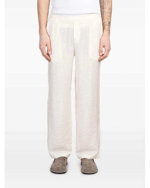 Pantalon À Coupe Droite FAMILY FIRST pour homme en coloris White