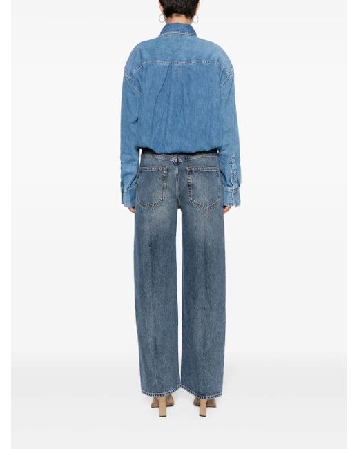 Haikure Blue Jacke Mit Einsätzen