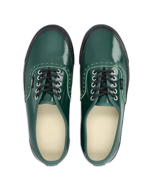 Vans Blue Otw Authentic 44 Brogue-Detail Sneakers
