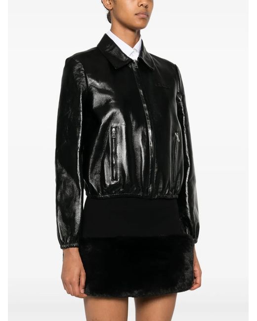 Gucci Black Leather Jacket